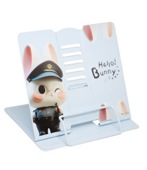 Suport pentru cărți Hello Bunny, albastru deschis